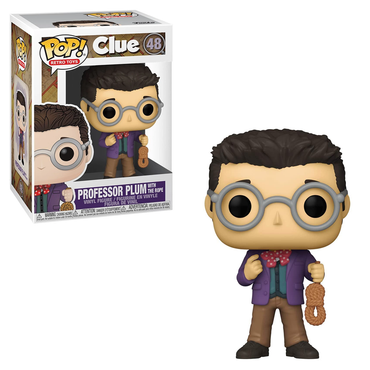 Funko POP! Clue - Professor Plum with Rope Vinyl Figure #48 (ONLINE ORDER ONLY)