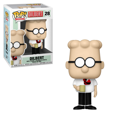 Funko POP! Comics: Dilbert - Dilbert Vinyl Figure #28 (ONLINE ORDER ONLY)