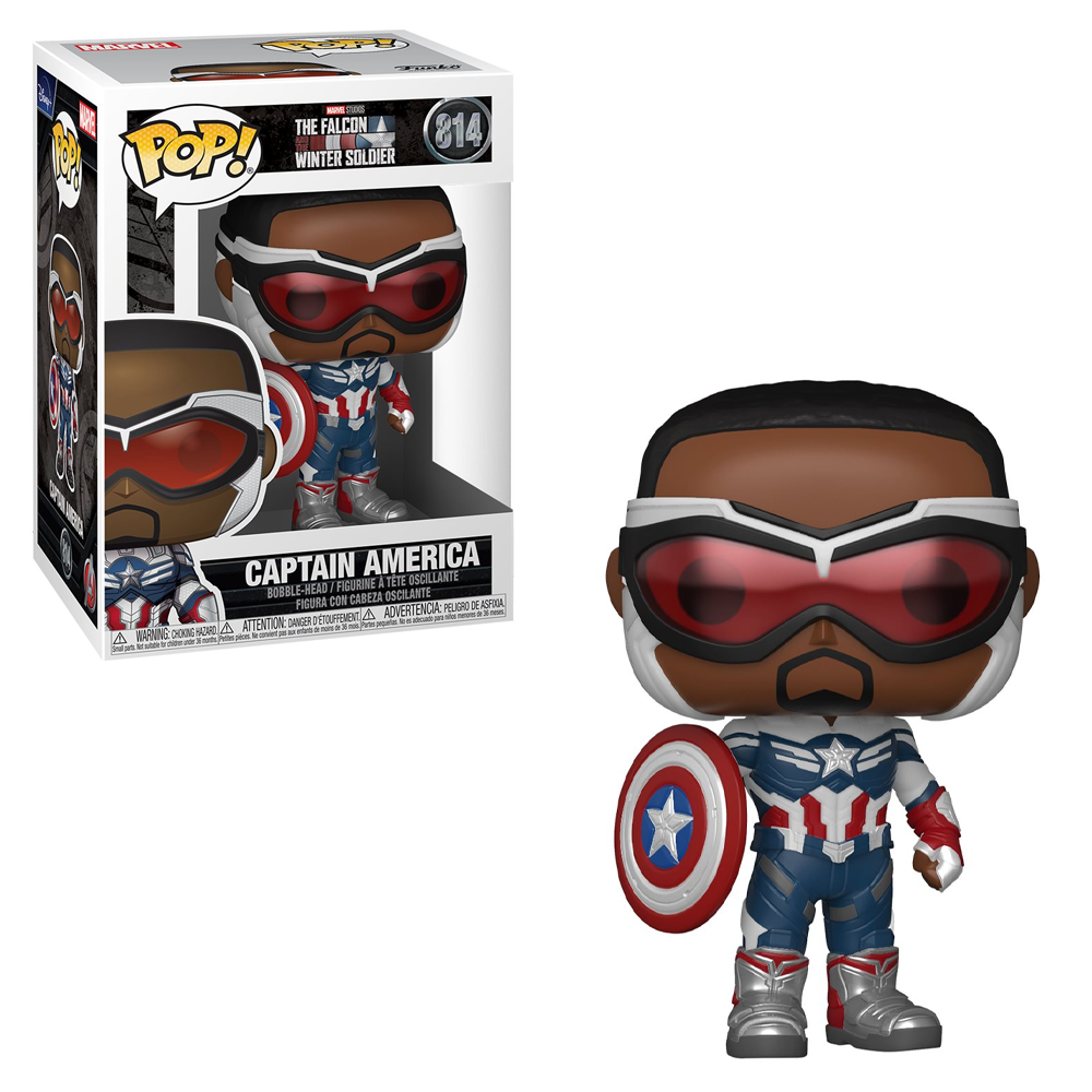 Funko POP! The Falcon and Winter Soldier - Captain America Vinyl Figure #814 (ONLINE ORDER ONLY)