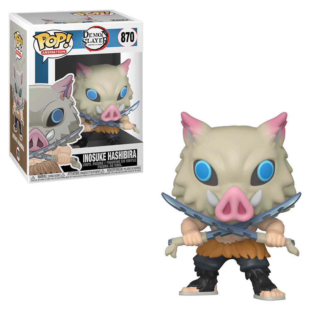 Funko POP! Demon Slayer: Kimetsu no Yaiba - Inosuke Hashibira Vinyl Figure #870 (ONLINE ORDER ONLY)
