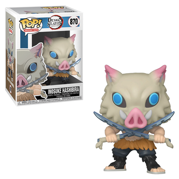 Funko POP! Demon Slayer: Kimetsu no Yaiba - Inosuke Hashibira Vinyl Figure #870 (ONLINE ORDER ONLY)
