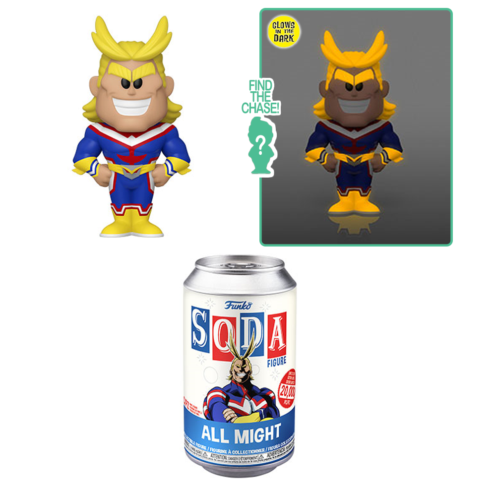 Funko Vinyl SODA: My Hero Academia - All Might Vinyl Figure (ONLINE ORDER ONLY)