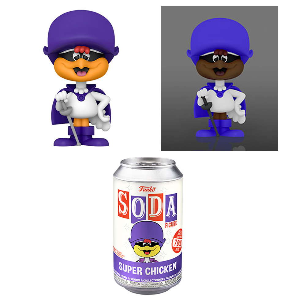 Funko Vinyl SODA: Super Chicken - Super Chicken Vinyl Figure (ONLINE ORDER ONLY)