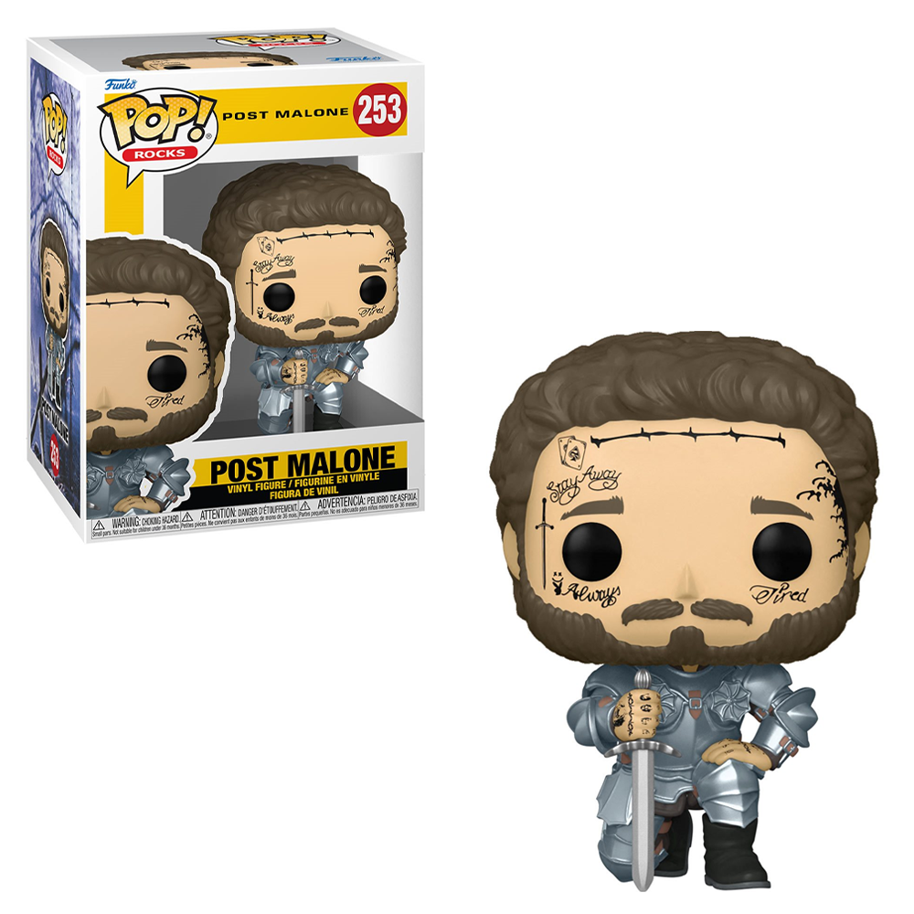 Funko POP! Rocks - Post Malone Knight Vinyl Figure #253 (ONLINE ORDER ONLY)