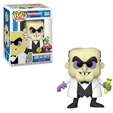 Funko POP! Underdog - Simon Bar Sinister Vinyl Figure #884 Special Edition Exclusive [READ DESCRIPTION] (ONLINE ORDER ONLY)