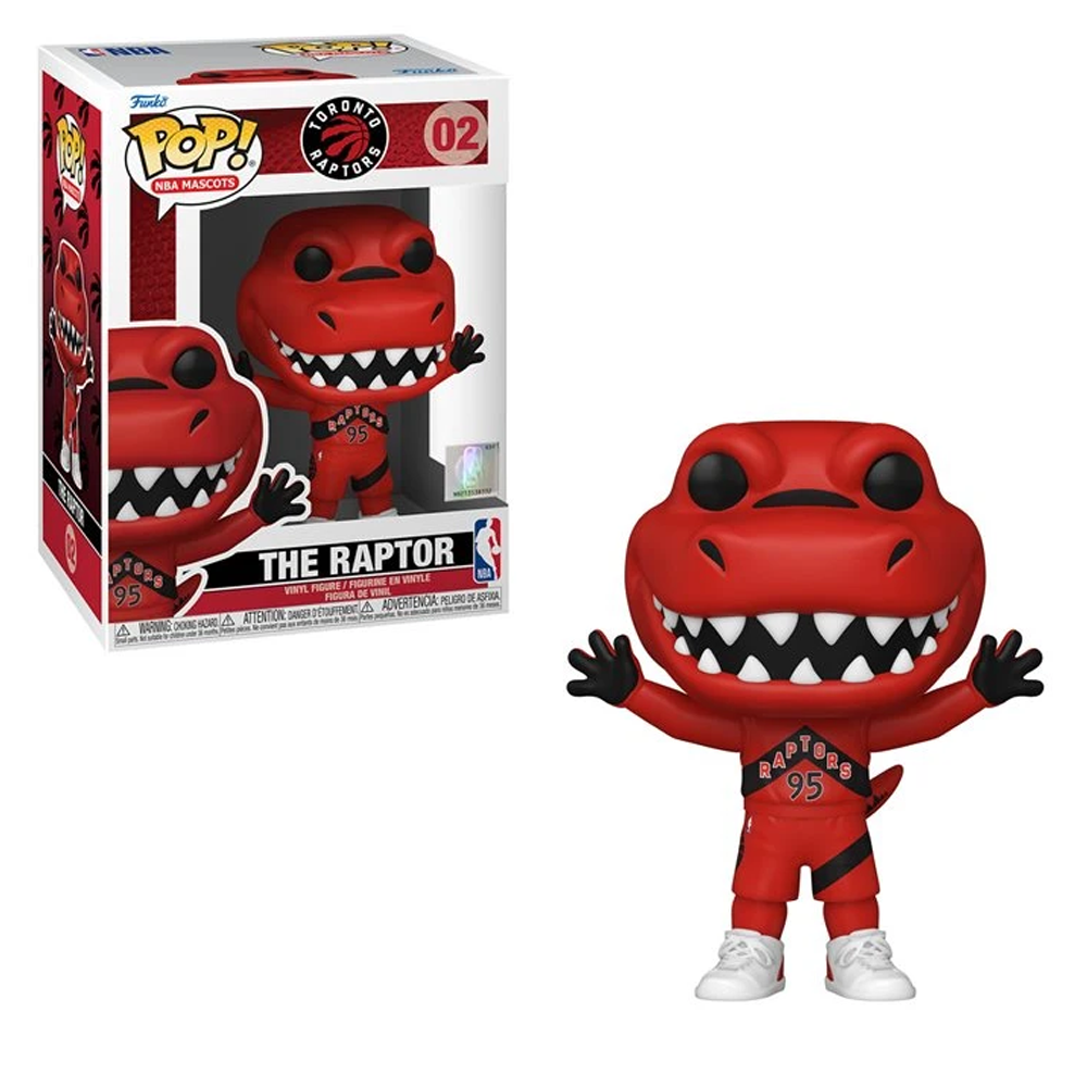 Funko POP! NBA Mascots: Toronto- Raptor (New Pose) Vinyl Figure #2 (ONLINE ORDER ONLY)