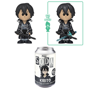 [PRE-ORDER] Funko Vinyl SODA: Sword Art Online - Kirito Vinyl Figure (ONLINE ORDER ONLY)
