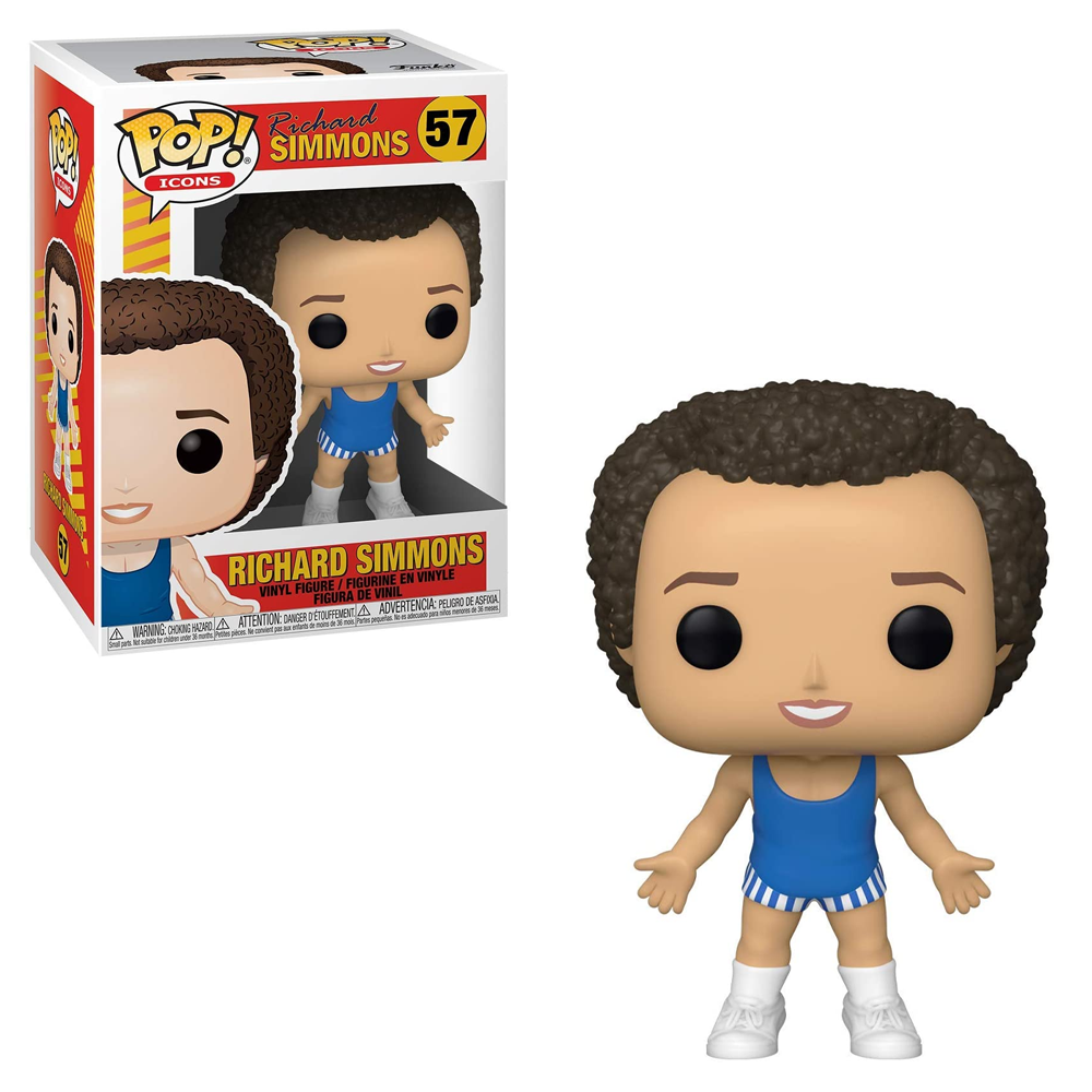 Funko POP! Icons - Richard Simmons Vinyl Figure #57 (ONLINE ORDER ONLY)