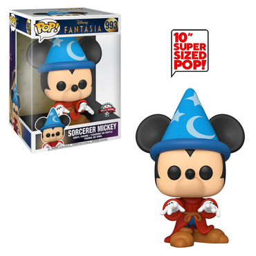 Funko POP! Disney: Fantasia 80th - 10" Sorcerer Mickey Vinyl Figure #993 Special Edition Exclusive (ONLINE ORDER ONLY)