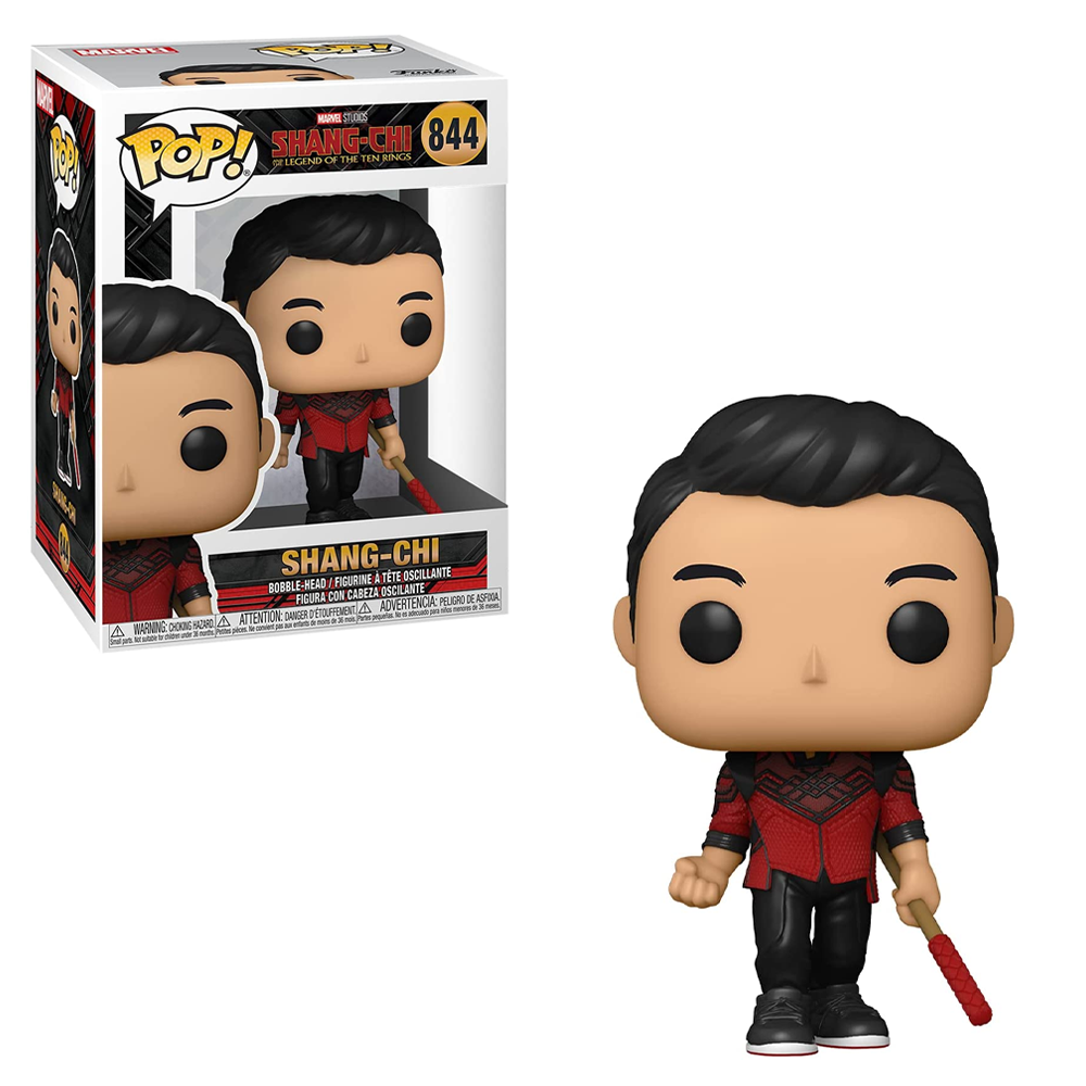 [PRE-ORDER] Funko POP! Marvel: Shang-Chi and the Legend of the Ten Rings - Shang-Chi with Bo Staff Vinyl Figure #844 (ONLINE ORDER ONLY)