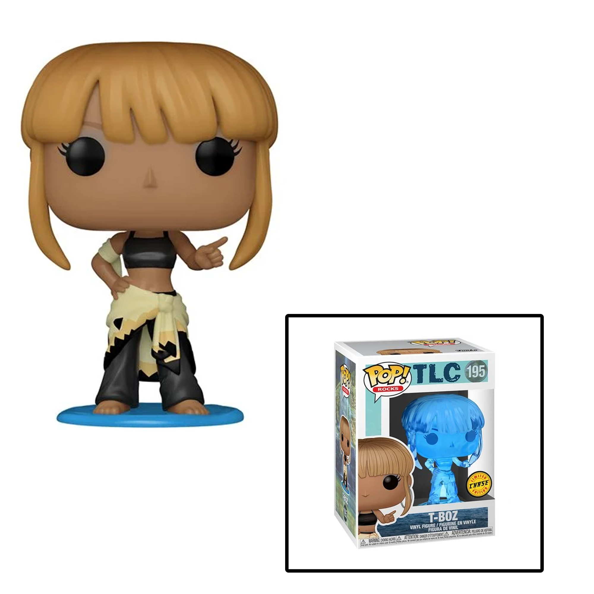 Funko POP! TLC - T-Boz Vinyl Figure #195 (ONLINE ORDER ONLY)