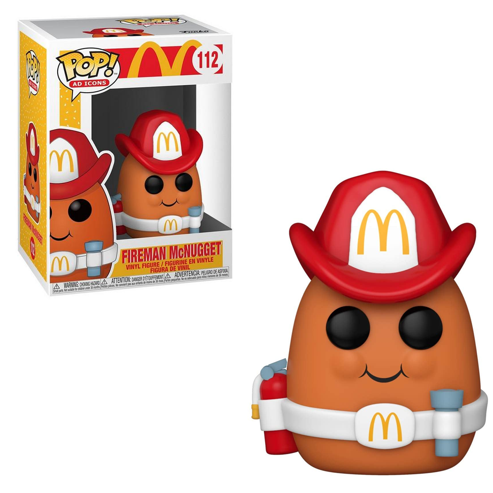 Funko POP! Ad Icons: McDonald's - Fireman Nugget Vinyl Figure #112 (ONLINE ORDER ONLY)