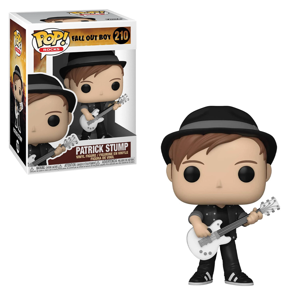 Funko POP! Fall Out Boy - Patrick Stump Vinyl Figure #210 (ONLINE ORDER ONLY)