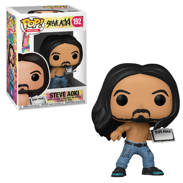 Funko POP! Rocks - Steve Aoki with Cake Vinyl Figure #192 (ONLINE ORDER ONLY)
