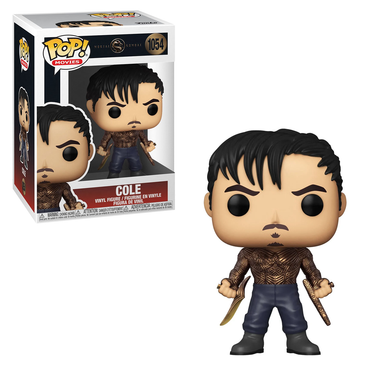 Funko POP! Mortal Kombat - Cole Young (Metallic) Vinyl Figure #1054 (ONLINE ORDER ONLY)