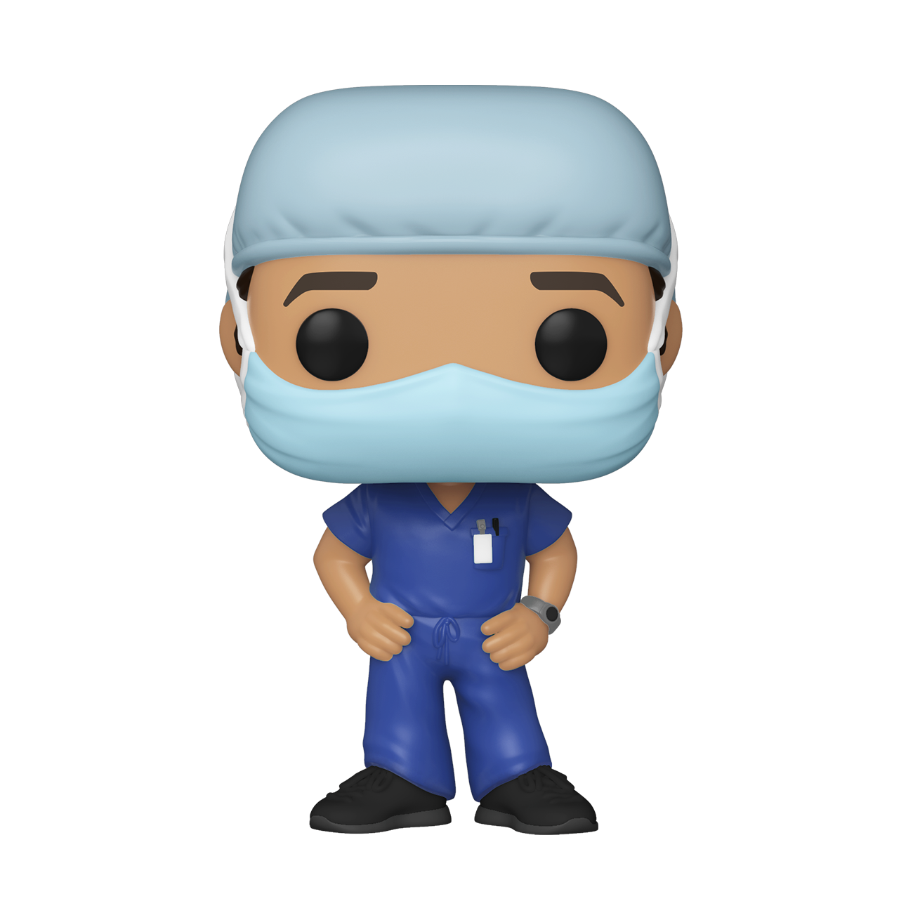 Funko POP! Heroes: Front Line Workers - Male (Blue Scrub) Vinyl Figure (ONLINE ORDER ONLY)