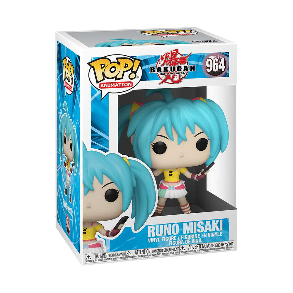 [PRE-ORDER] Funko POP! Bakugan - Runo Misaki Vinyl Figure #964 (ONLINE ORDER ONLY)