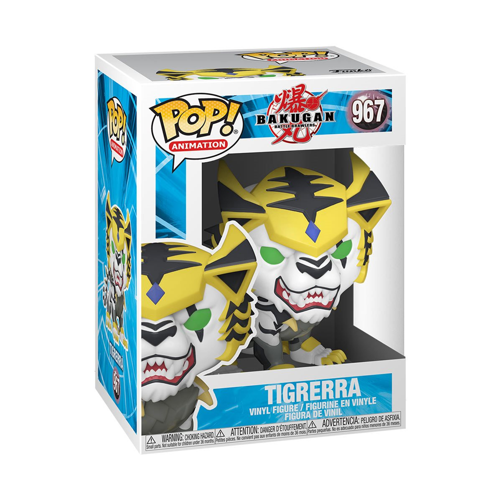 [PRE-ORDER] Funko POP! Bakugan - Tigrerra Vinyl Figure #967 (ONLINE ORDER ONLY)