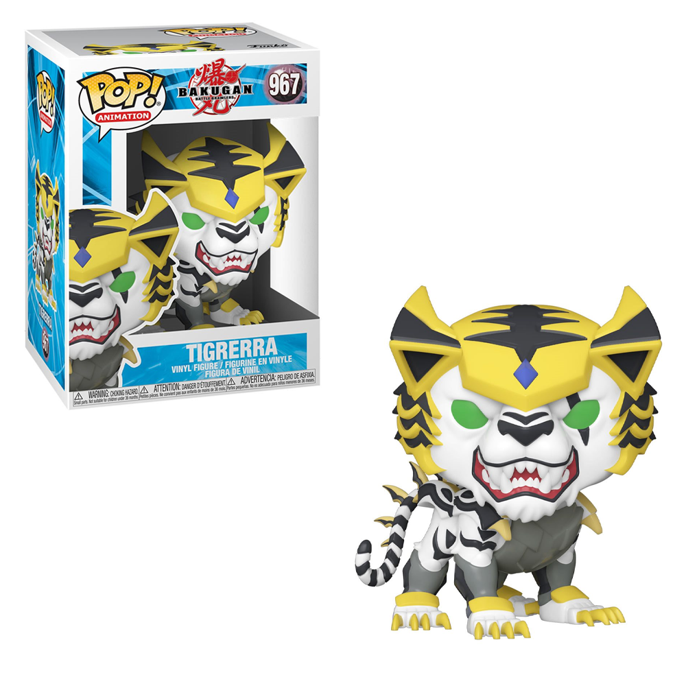 [PRE-ORDER] Funko POP! Bakugan - Tigrerra Vinyl Figure #967 (ONLINE ORDER ONLY)