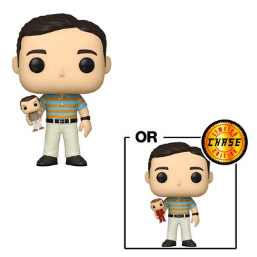 Funko POP! 40 Year Old Virgin - Andy Holding Oscar Vinyl Figure #1064 (ONLINE ORDER ONLY)