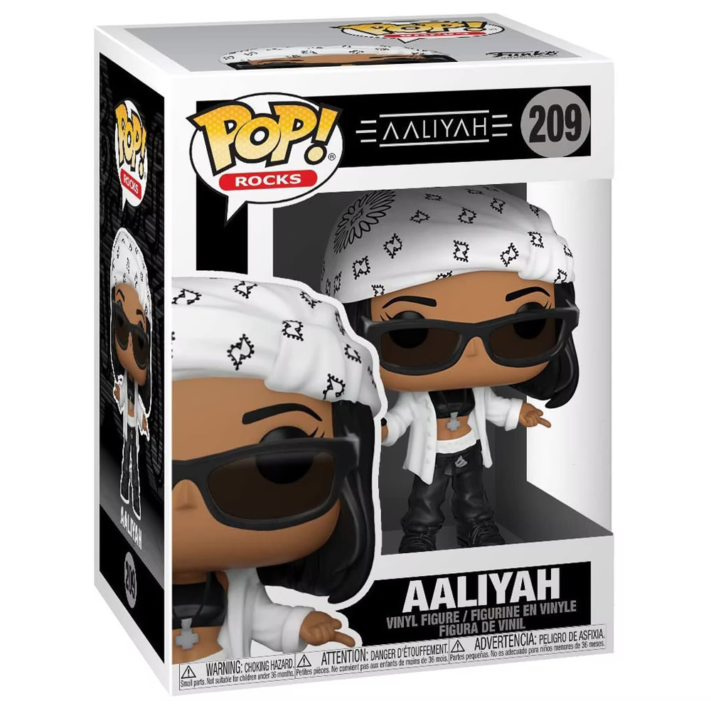 Funko POP! Rocks - Aaliyah Vinyl Figure #209 (ONLINE ORDER ONLY)