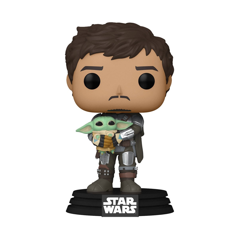 Funko POP! Star Wars: The Mandalorian - The Mandalorian with Grogu Vinyl Figure #461 (ONLINE ORDER ONLY)