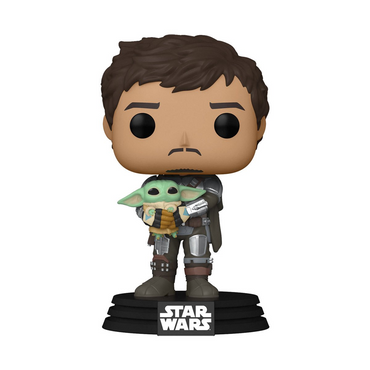 Funko POP! Star Wars: The Mandalorian - The Mandalorian with Grogu Vinyl Figure #461 (ONLINE ORDER ONLY)