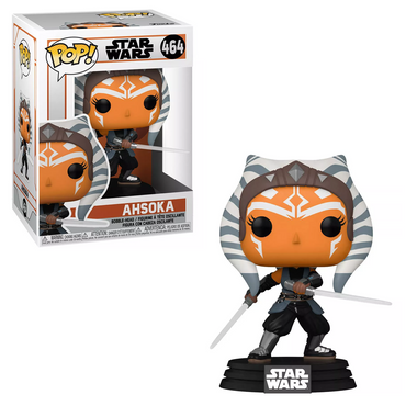 Funko POP! Star Wars: The Mandalorian - Ahsoka with Sabers Vinyl Figure #464 (ONLINE ORDER ONLY)