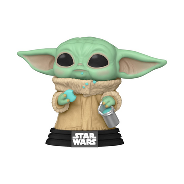 Funko POP! Star Wars: The Mandalorian - Grogu with Cookie Vinyl Figure #465 (ONLINE ORDER ONLY)