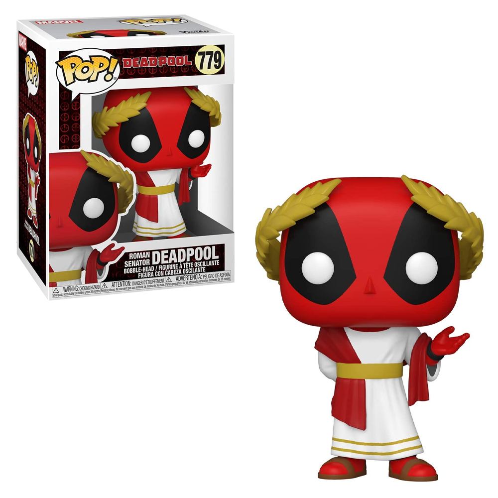 Funko Pop! Marvel: Deadpool 30th - Roman Senator Deadpool Vinyl Figure #779 (ONLINE ORDER ONLY)