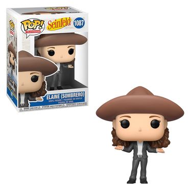 Funko POP! Seinfeld - Elaine in Sombrero Vinyl Figure #1087 (ONLINE ORDER ONLY)