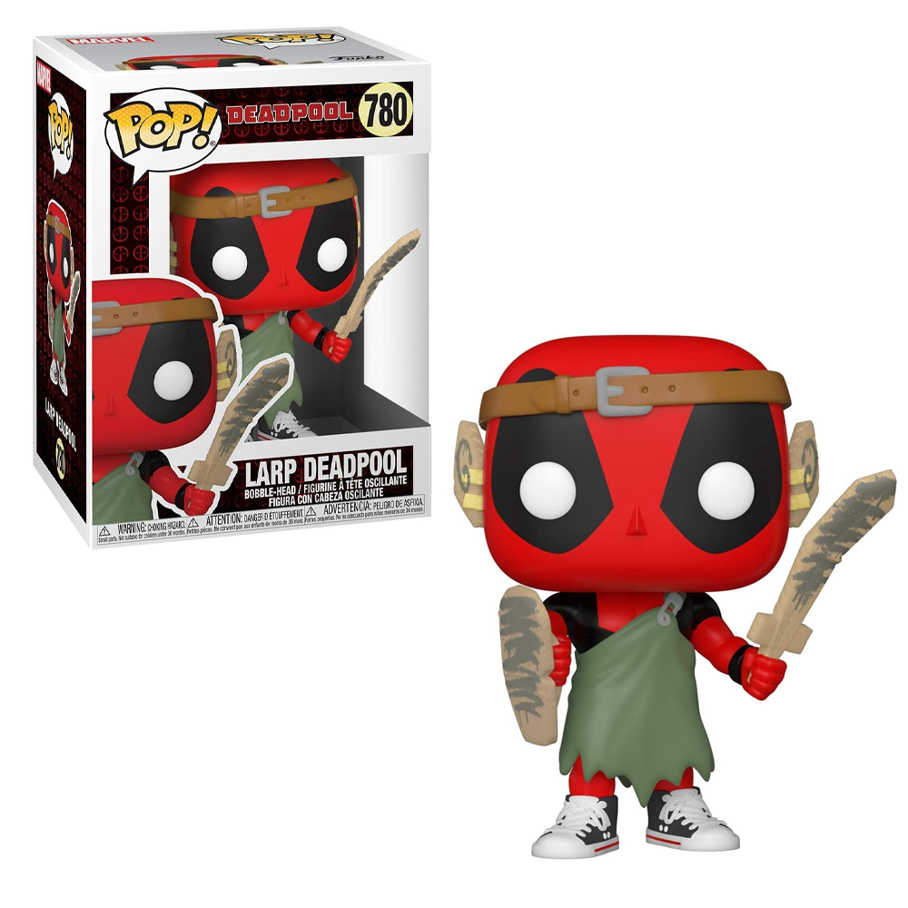 Funko POP! Deadpool 30th - LARP Deadpool Vinyl Figure #780 (ONLINE ORDER ONLY)