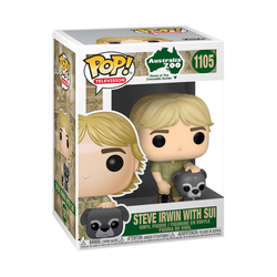 Funko POP! Crocodile Hunter - Steven Irwin with Sui Vinyl Figure #1105 (ONLINE ORDER ONLY)