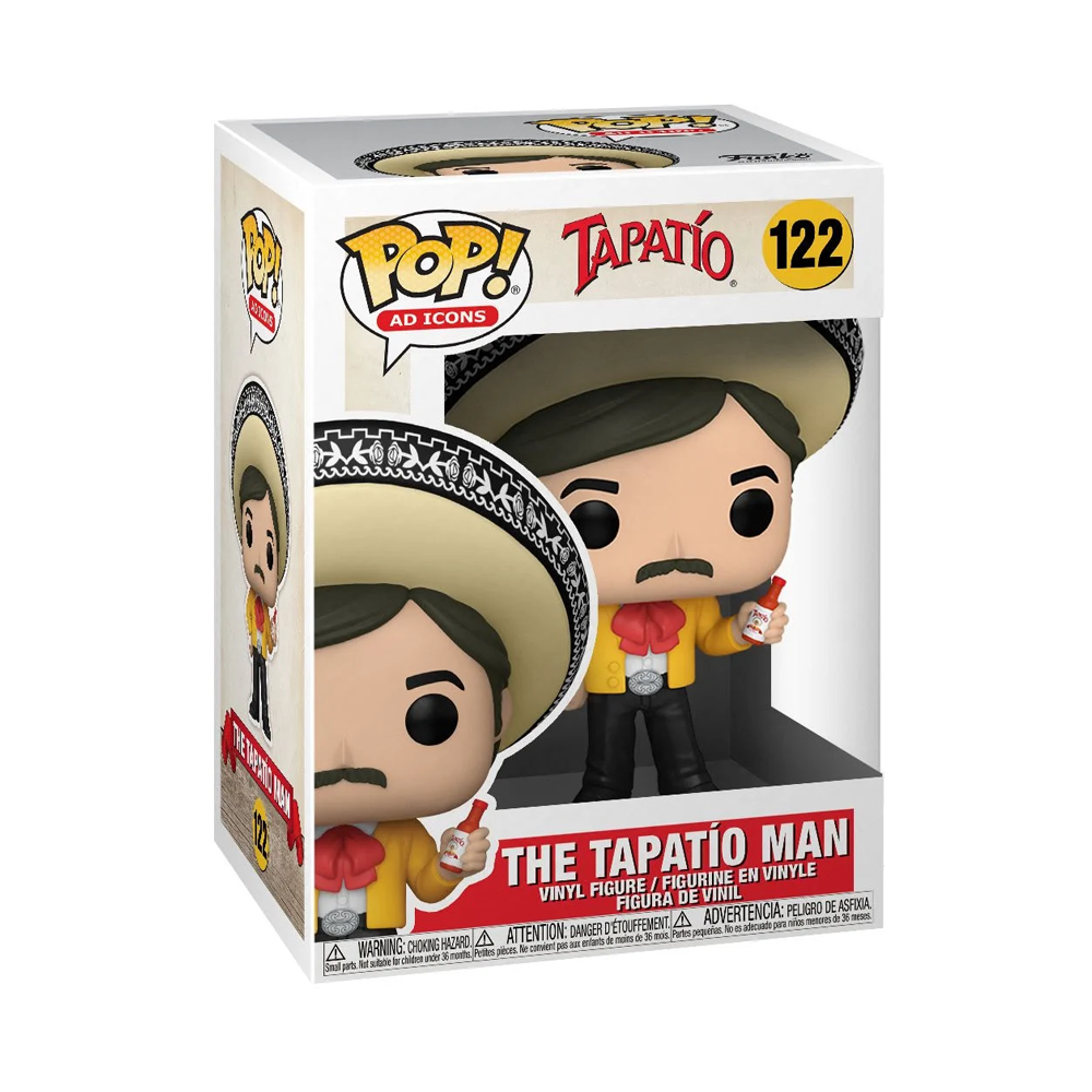 Funko POP! Ad Icons - Tapatio Man Vinyl Figure #122 (ONLINE ORDER ONLY)