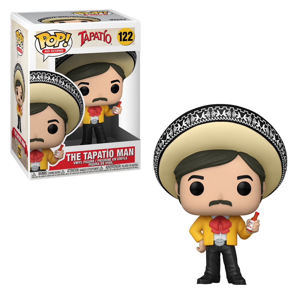 Funko POP! Ad Icons - Tapatio Man Vinyl Figure #122 (ONLINE ORDER ONLY)