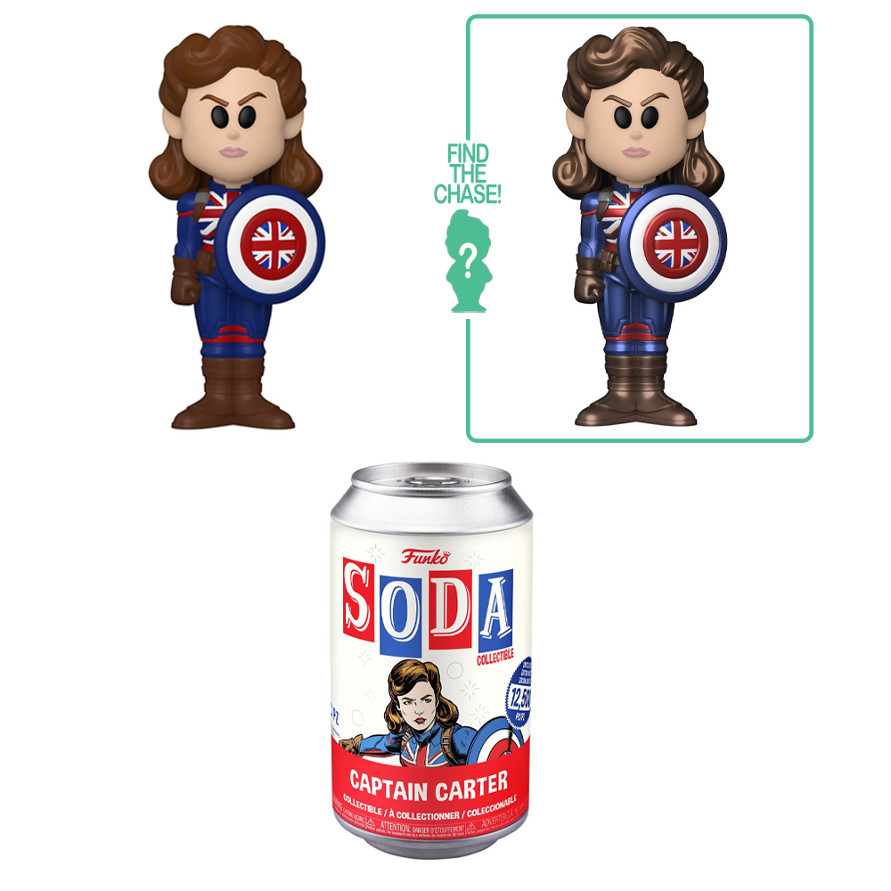 Funko Vinyl SODA: Agent Carter - Captain Carter Vinyl Figure (ONLINE ORDER ONLY)