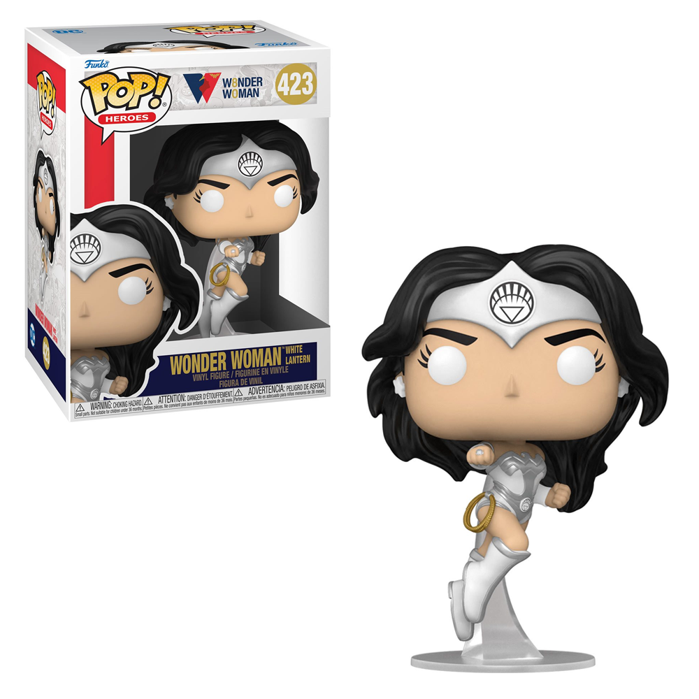 [PRE-ORDER] Funko POP! Wonder Woman 80th - Wonder Woman (White Lantern) Vinyl Figure #423 (ONLINE ORDER ONLY)