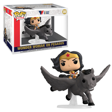[PRE-ORDER] Funko POP! Deluxe: Wonder Woman 80th - Wonder Woman on Pegasus Vinyl Figure #280 (ONLINE ORDER ONLY)