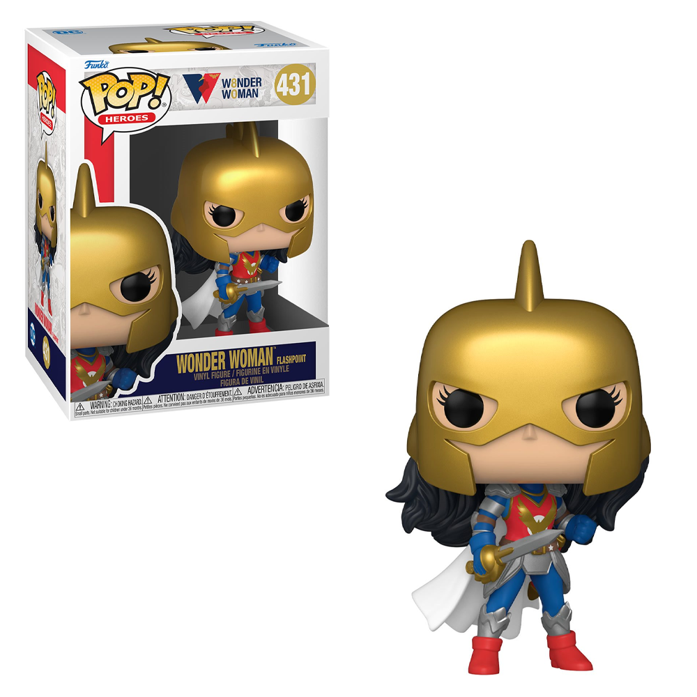 [PRE-ORDER] Funko POP! Wonder Woman 80th - Wonder Woman (Flashpoint) Vinyl Figure #431 (ONLINE ORDER ONLY)