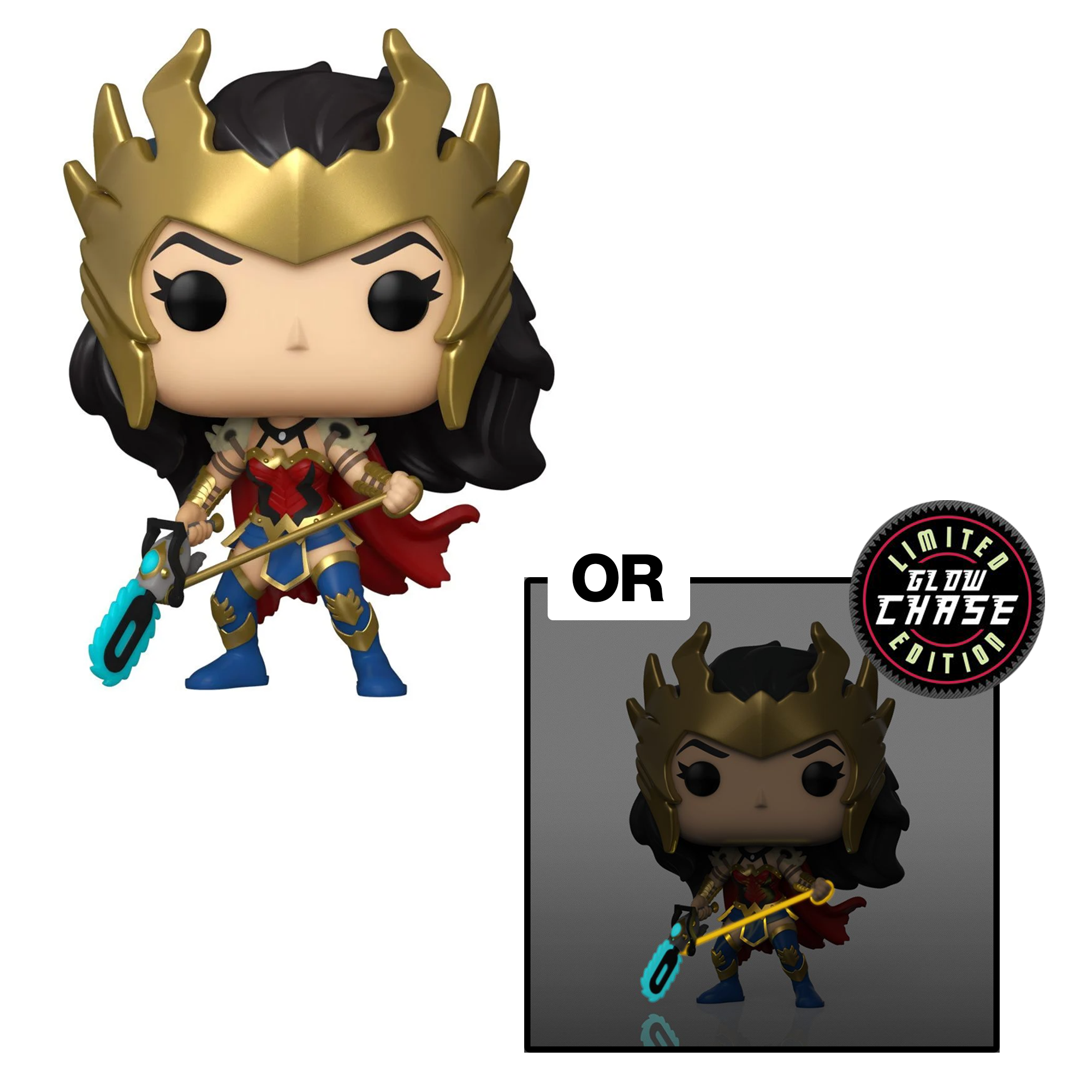 Funko POP! Wonder Woman (80th Anniversary) - Death Metal Wonder Woman Vinyl Figure #385 Preview Exclusives (PX) (ONLINE ORDER ONLY)