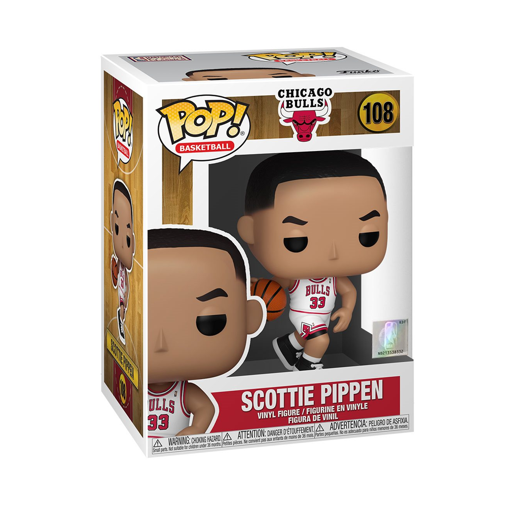 Funko POP! NBA: Legends -Scottie Pippen (Bulls Home) Vinyl Figure #108 (ONLINE ORDER ONLY)