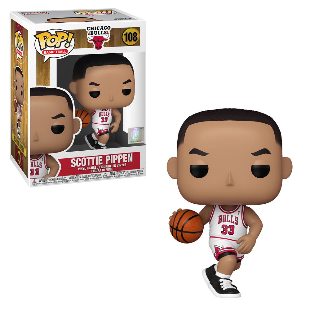 Funko POP! NBA: Legends -Scottie Pippen (Bulls Home) Vinyl Figure #108 (ONLINE ORDER ONLY)