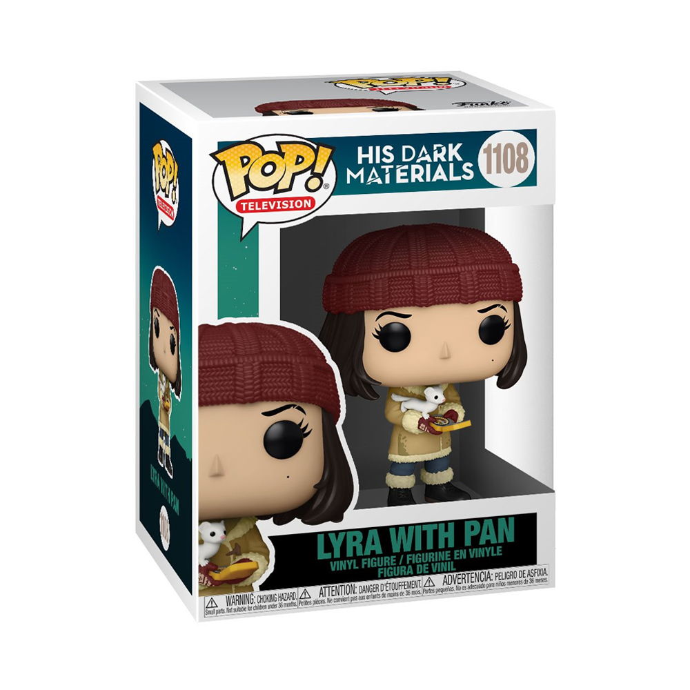 Funko POP! His Dark Materials - Lyra with Pan Vinyl Figure #1108 (ONLINE ORDER ONLY)