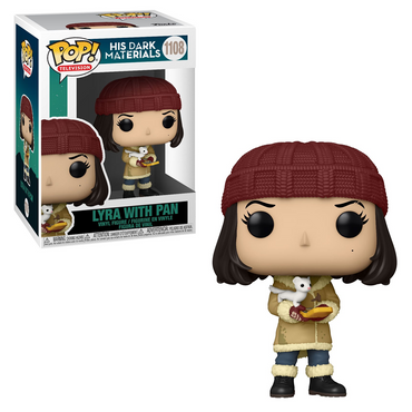 Funko POP! His Dark Materials - Lyra with Pan Vinyl Figure #1108 (ONLINE ORDER ONLY)