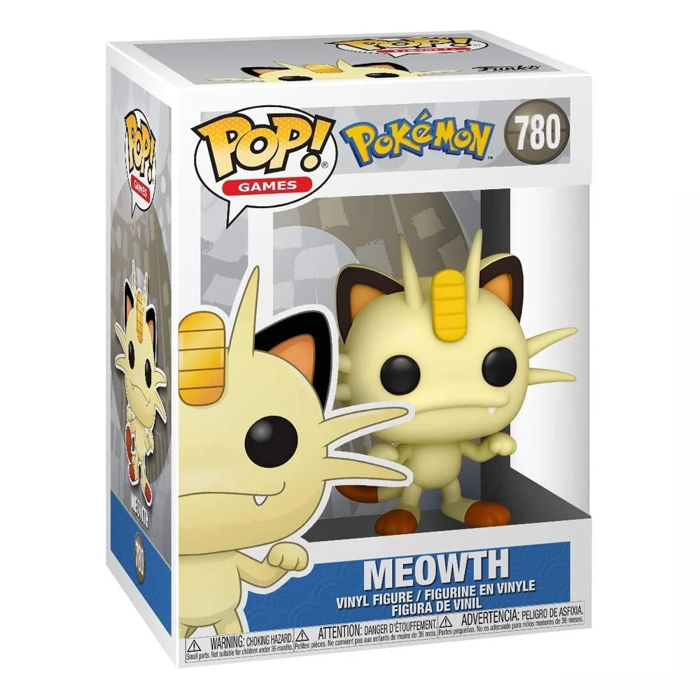 Funko POP! Pokemon - Meowth Vinyl Figure #780 (ONLINE ORDER ONLY)