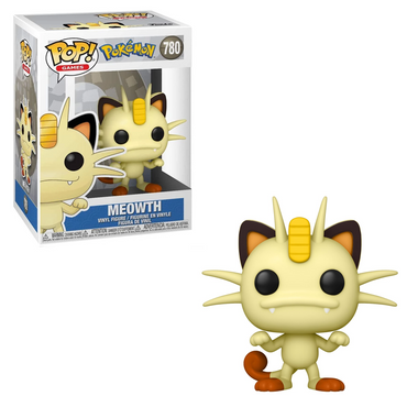 Funko POP! Pokemon - Meowth Vinyl Figure #780 (ONLINE ORDER ONLY)