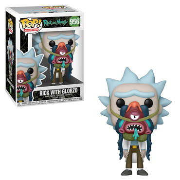 Funko POP! Rick and Morty - Rick with Glorzo Vinyl Figure #956 (ONLINE ORDER ONLY)