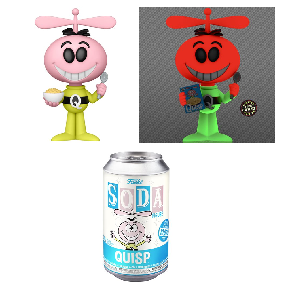 Funko Vinyl SODA: Quaker - Quisp Vinyl Figure (ONLINE ORDER ONLY)