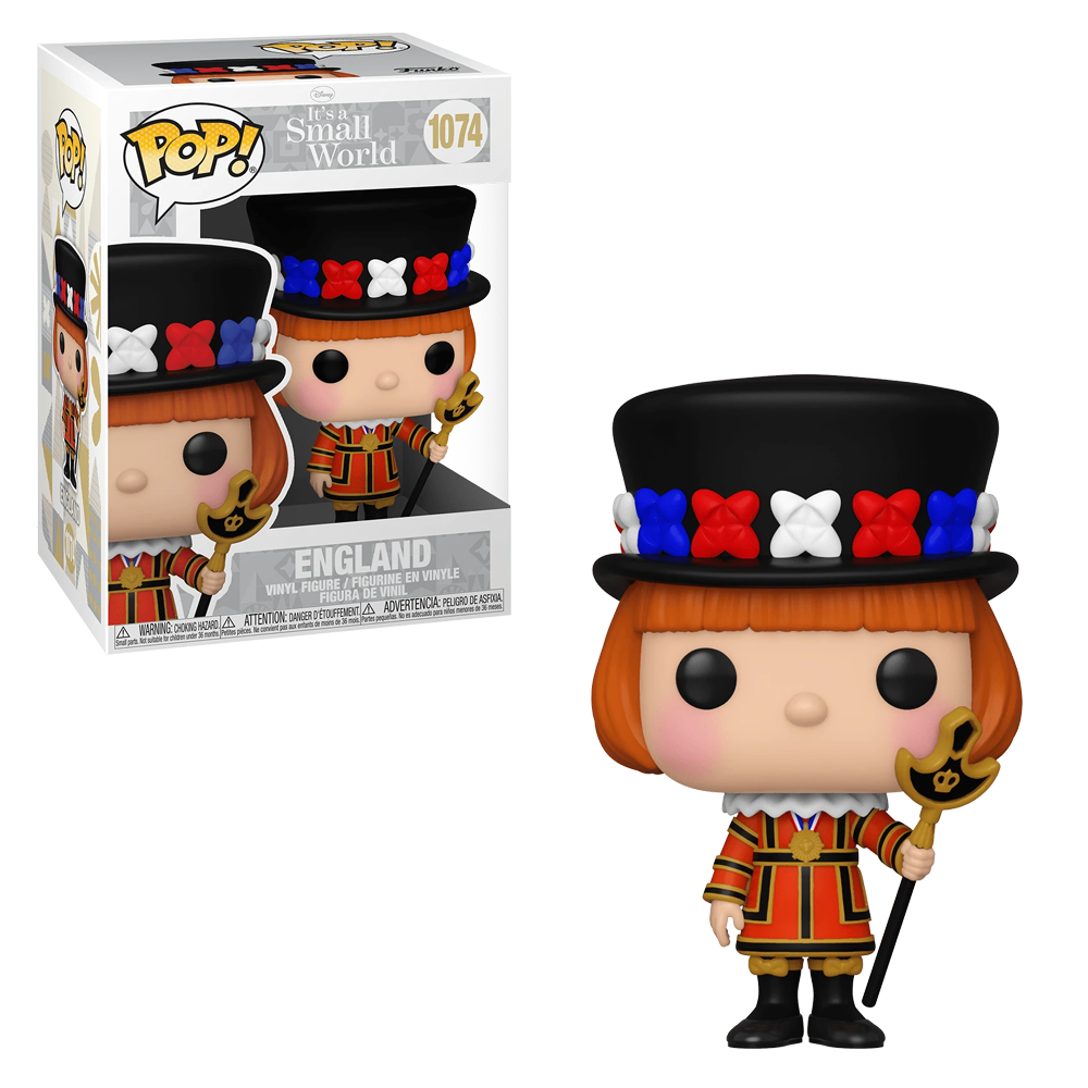 Funko POP! Disney: Small World - England Vinyl Figure #1074 (ONLINE ORDER ONLY)