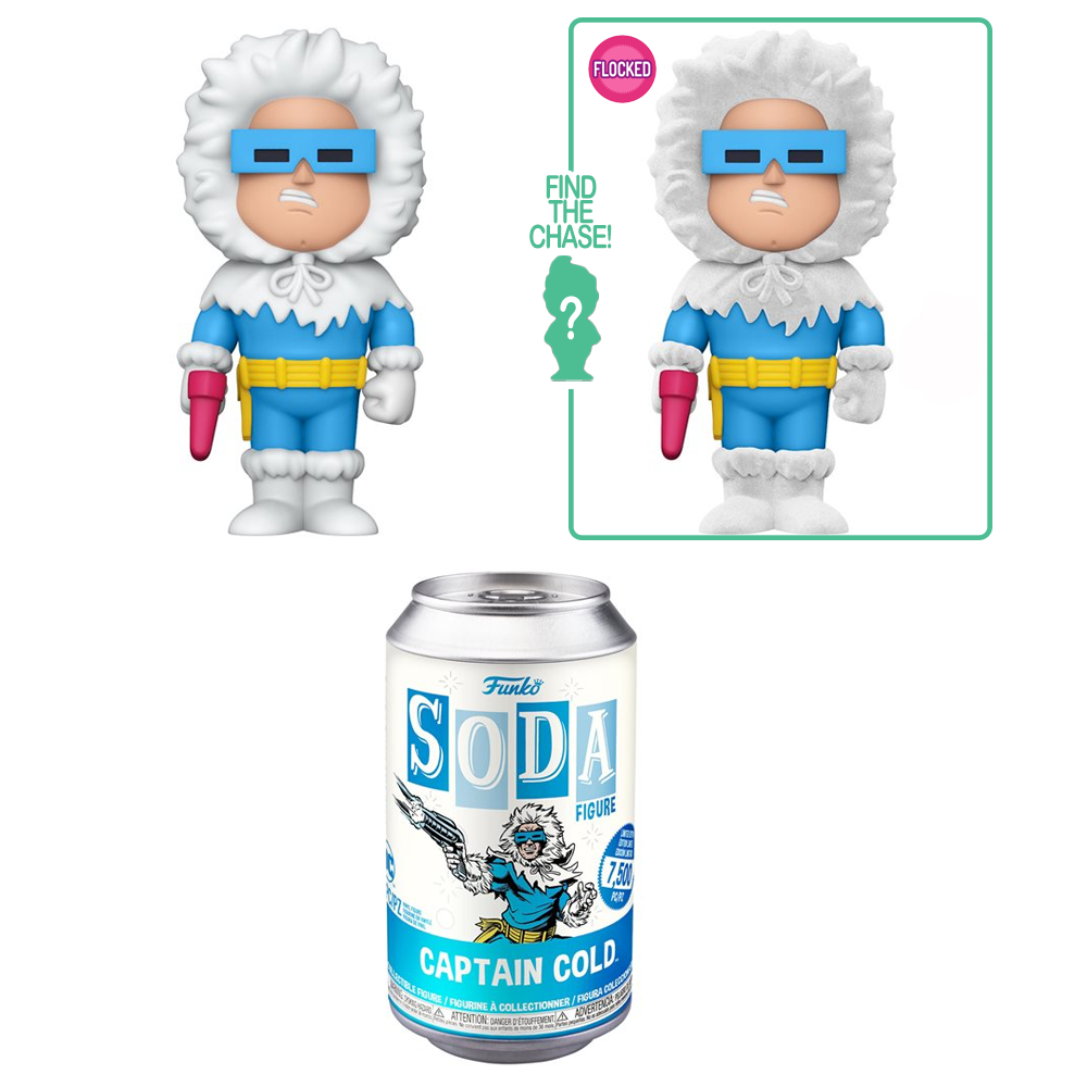 [PRE-ORDER] Funko Vinyl SODA: The Flash - Captain Cold Vinyl Figure (ONLINE ORDER ONLY)